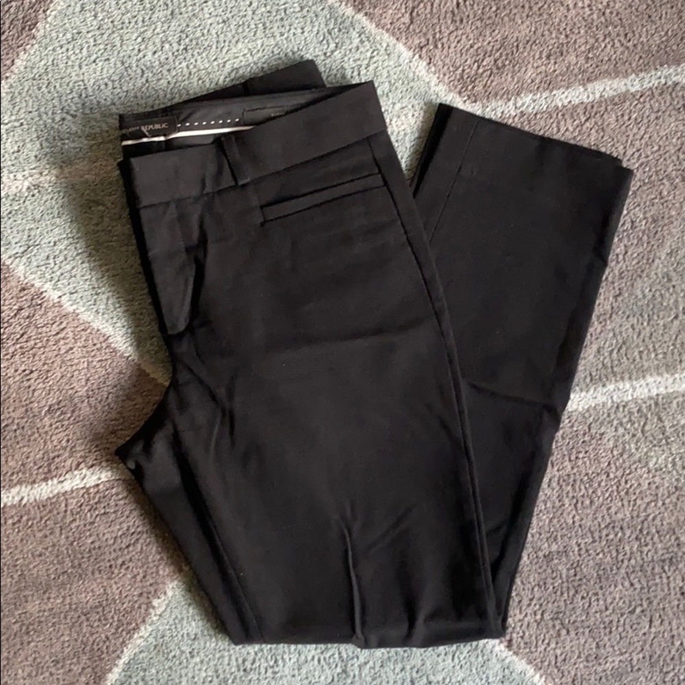 Black Banana Republic Sloan Fit Pants